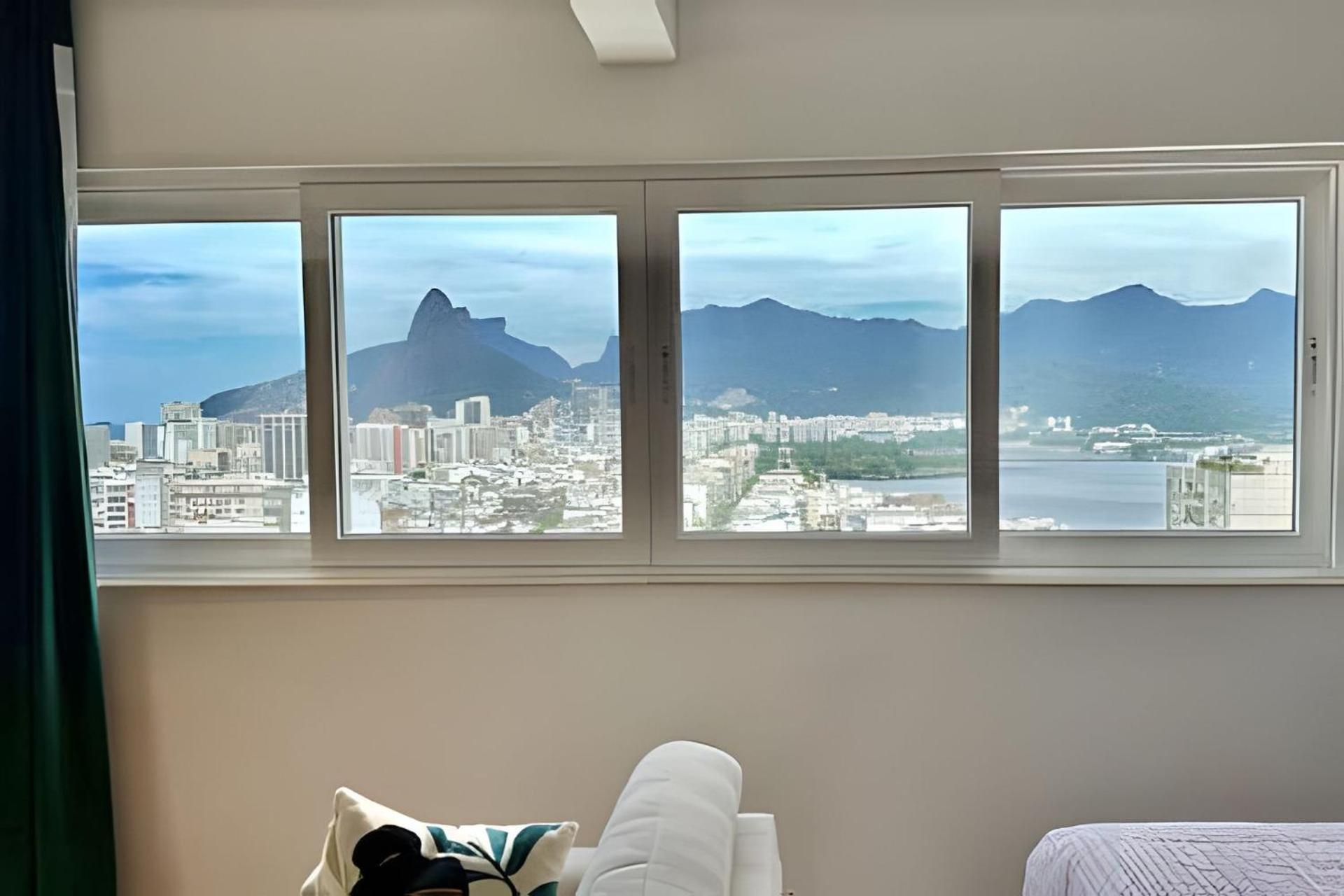 Hr.171- Loft Contemporaneo De 85m2 Com 2 E Vista Panoramica Da Alugar Em Ipanema